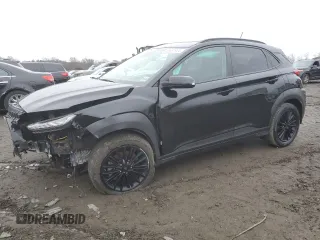 2021 Hyundai Kona SEL with VIN KM8K2CAA3MU618080, listed as a Copart auction lot 85661904 with 23,088 mi miles and Salvage Title. Bid and sale history available at carsss.com. Image 1.