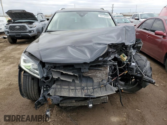 2016 Volkswagen Touareg Sport with VIN WVGEF9BP4GD011455, listed as a Copart auction lot 49734885 with 145,450 mi miles and Salvage Title. Bid and sale history available at DreamBid. Image 5.