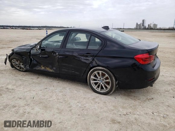 2018 BMW 3 Series 320i with VIN WBA8E1G53JNU93251, listed as a Copart auction lot 44211855 with 51,692 mi miles and Salvage Title. Bid and sale history available at carsss.com. Image 2.
