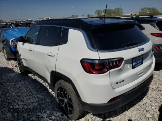 2024 Jeep Compass Limited with VIN 3C4NJDCN7RT101442, listed as a Copart auction lot 46834835 with 7,106 mi miles and Salvage Title. Bid and sale history available at carsss.com. Image 2.