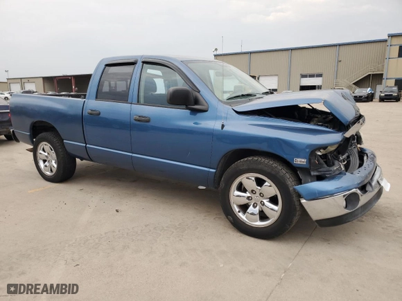 2005 Dodge Ram 1500 SLT with VIN 1D7HA18D65S106113, listed as a Copart auction lot 47532365 with 194,797 mi miles and Salvage Title. Bid and sale history available at carsss.com. Image 4.