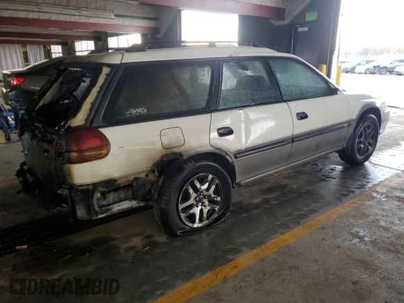 1997 Subaru Legacy Outback with VIN 4S3BG6856V6626390, listed as a Copart auction lot 54348175 with Not provided miles and Salvage title. Bid and sale history available at DreamBid. Image 3.