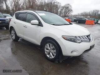 2009 Nissan Murano SL with VIN JN8AZ18U99W000617, listed as a IAAI auction lot 41847489 with 140,712 mi miles. Bid and sale history available at carsss.com. Image 1.