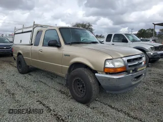 1999 Ford Ranger XL with VIN 1FTYR14V2XPB40086, listed as a Copart auction lot 48226555 with 177,594 mi miles and Salvage Title. Bid and sale history available at carsss.com. Image 4.
