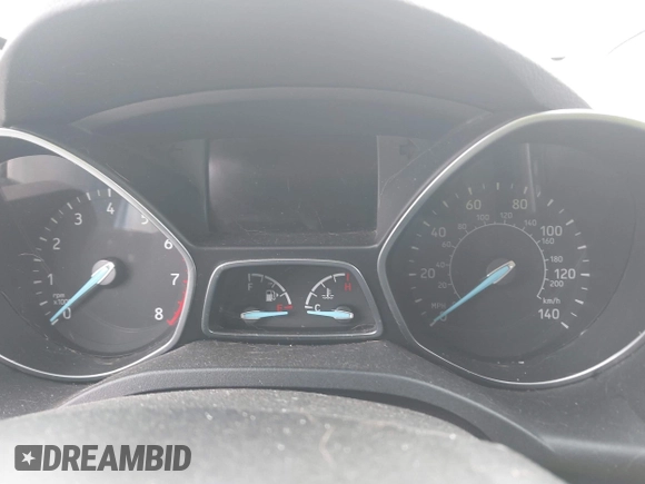 2017 Ford Escape Titanium with VIN 1FMCU9JD0HUE42509, listed as a IAAI auction lot 42079984 with 1 mi miles. Bid and sale history available at carsss.com. Image 7.