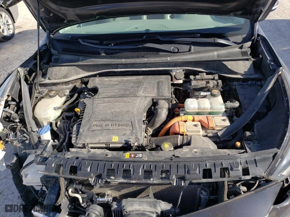 2019 Kia Niro Plug-In Hybrid EX Premium with VIN KNDCC3LD6K5215814, listed as a Copart auction lot 49791434 with NaN miles and Salvage Title. Bid and sale history available at carsss.com. Image 12.