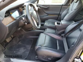 2019 Tesla Model S 75D with VIN 5YJSA1E21KF311317, listed as a Copart auction lot 53268765 with 81,898 mi miles and Salvage title. Bid and sale history available at DreamBid. Image 7.