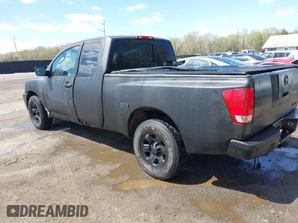 2005 Nissan Titan XE with VIN 1N6BA06A35N569289, listed as a IAAI auction lot 41985387 with 227,117 mi miles. Bid and sale history available at carsss.com. Image 3.