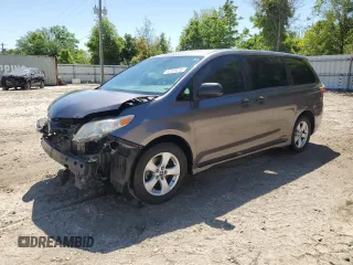 2019 Toyota Sienna L with VIN 5TDZZ3DC1KS991616, listed as a Copart auction lot 52879285 with Not Provided miles and Salvage Title. Bid and sale history available at DreamBid. Image 1.