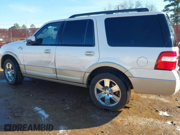 2010 Ford Expedition Eddie Bauer with VIN 1FMJU1H5XAEB21312, listed as a IAAI auction lot 41340462 with 222,850 mi miles and . Bid and sale history available at DreamBid. Image 3.