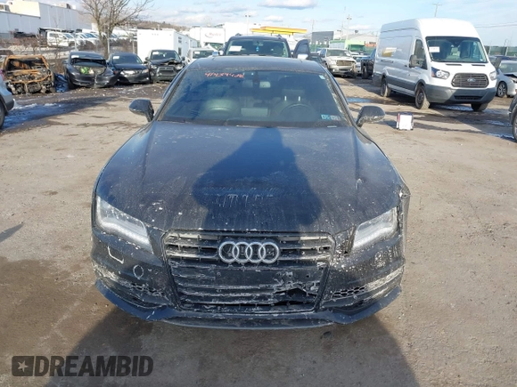 2014 Audi A7 3.0 Prestige with VIN WAU2GAFC6EN030266, listed as a IAAI auction lot 41439486 with 160,917 mi miles. Bid and sale history available at carsss.com. Image 12.