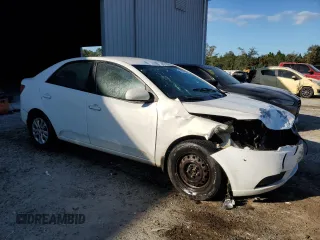 2011 Kia Forte LX with VIN KNAFT4A28B5461507, listed as a Copart auction lot 76761034 with 313,543 mi miles and Salvage Title. Bid and sale history available at carsss.com. Image 4.
