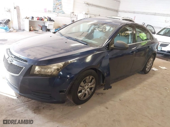 2012 Chevrolet Cruze LS with VIN 1G1PC5SH7C7195282, listed as a IAAI auction lot 41987232 with 150,108 mi miles. Bid and sale history available at carsss.com. Image 2.