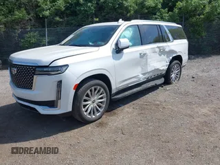2021 Cadillac Escalade ESV Premium Luxury z VIN 1GYS4KKLXMR431568, wystawiony jako IAAI lot #42139123 z przebiegiem 37 696 mil mil oraz . Historia ofert i sprzedaży dostępna na DreamBid. Obrazek 2.