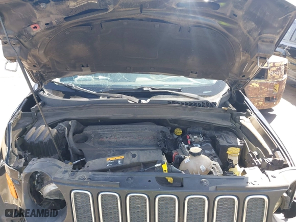2017 Jeep Renegade Altitude with VIN ZACCJABB6HPE57612, listed as a IAAI auction lot 41980363 with 139,529 mi miles. Bid and sale history available at carsss.com. Image 10.