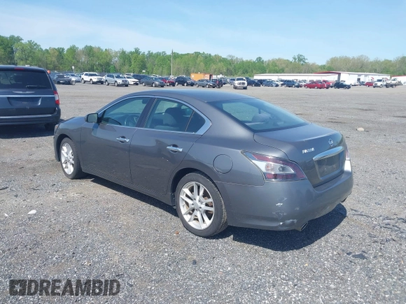 2014 Nissan Maxima S with VIN 1N4AA5AP9EC458206, listed as a IAAI auction lot 42164044 with 109,194 mi miles and . Bid and sale history available at DreamBid. Image 3.