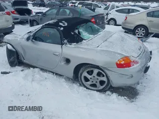 2000 Porsche Boxster с VIN WP0CA2984YU621650, выставлен на аукционе IAAI как лот 41381416 с пробегом 71 514 миль миль и . История ставок и продаж доступна на DreamBid. Изображение 3.