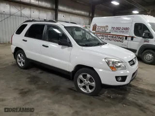2009 Kia Sportage LX with VIN KNDJE723197570373, listed as a Copart auction lot 50225695 with 133,933 mi miles and Salvage Title. Bid and sale history available at carsss.com. Image 4.