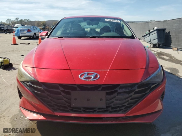 2021 Hyundai Elantra SE with VIN 5NPLL4AGXMH037895, listed as a Copart auction lot 43257865 with 84,421 mi miles and Non Repairable. Bid and sale history available at carsss.com. Image 5.