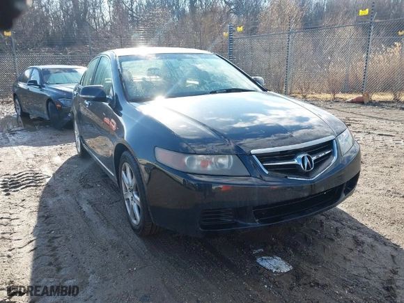 2005 Acura TSX with VIN JH4CL96965C016495, listed as a IAAI auction lot 41692598 with NaN miles. Bid and sale history available at carsss.com. Image 1.