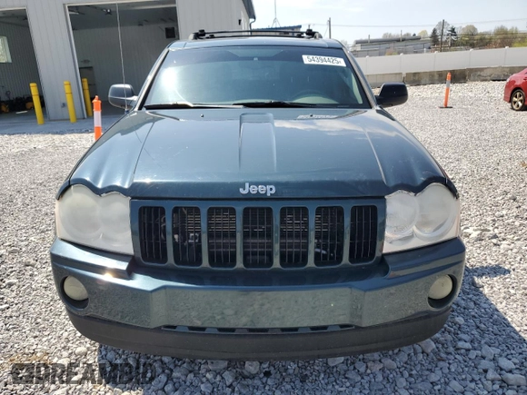 2005 Jeep Grand Cherokee Laredo with VIN 1J4HR48N75C639122, listed as a Copart auction lot 54394425 with 206,481 mi miles and Salvage title. Bid and sale history available at DreamBid. Image 5.