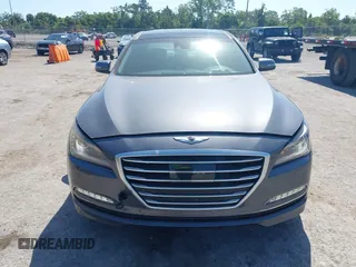 2015 Hyundai Genesis 5.0L with VIN KMHGN4JF4FU024633, listed as a IAAI auction lot 42187544 with 185,178 mi miles. Bid and sale history available at carsss.com. Image 12.