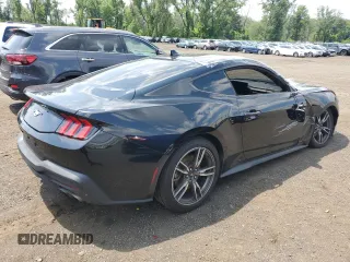 2024 Ford Mustang EcoBoost with VIN 1FA6P8TH7R5105582, listed as a Copart auction lot 62983705 with 14,984 mi miles and Salvage title. Bid and sale history available at DreamBid. Image 3.
