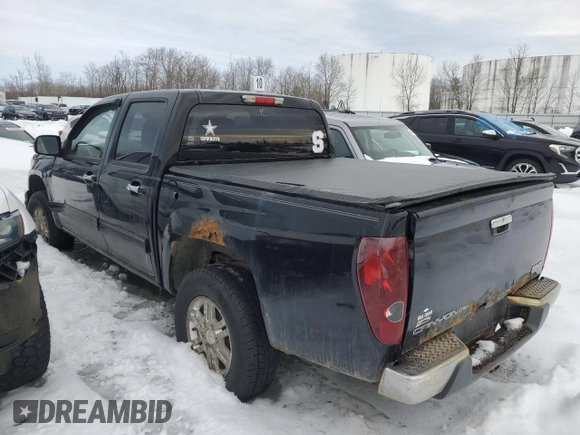 2011 GMC Canyon SLE1 with VIN 1GTH6MFE1B8124553, listed as a Copart auction lot 46122415 with 176,763 mi miles and Salvage title. Bid and sale history available at DreamBid. Image 2.