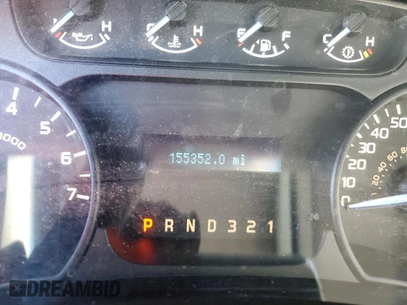 2011 Ford F-150 XL with VIN 1FTEX1EM5BFA12292, listed as a Copart auction lot 50152755 with 155,352 mi miles and Salvage title. Bid and sale history available at DreamBid. Image 9.