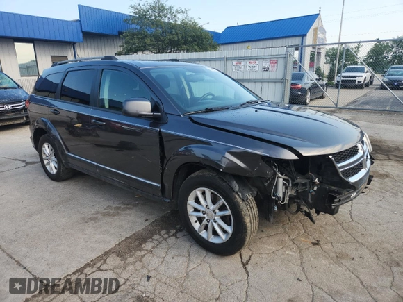 2017 Dodge Journey SXT with VIN 3C4PDCBB1HT675440, listed as a Copart auction lot 59908345 with 117,973 mi miles and Salvage title. Bid and sale history available at DreamBid. Image 4.