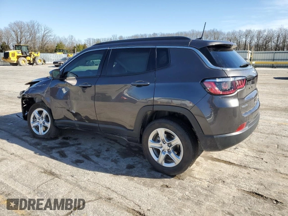 2023 Jeep Compass Latitude with VIN 3C4NJDBN2PT560876, listed as a Copart auction lot 48769915 with 52,770 mi miles and Salvage Title. Bid and sale history available at DreamBid. Image 2.