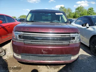 2017 Ford Flex Limited EcoBoost with VIN 2FMHK6DT4HBA03090, listed as a Copart auction lot 53502284 with 69,138 mi miles and Salvage Title. Bid and sale history available at carsss.com. Image 5.