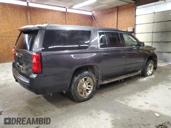 2016 Chevrolet Suburban LS with VIN 1GNSKGKC3GR204579, listed as a Copart auction lot 87550595 with 106,020 mi miles and Salvage Title. Bid and sale history available at carsss.com. Image 3.