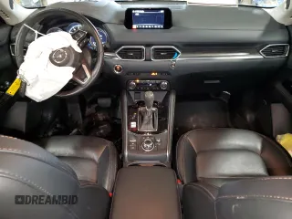2018 Mazda CX-5 Grand Touring with VIN JM3KFBDM9J0376155, listed as a Copart auction lot 47944575 with 34,345 mi miles and Salvage Title. Bid and sale history available at carsss.com. Image 8.