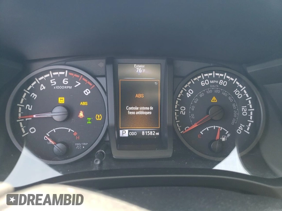 2021 Toyota Tacoma SR z VIN 3TYCZ5ANXMT032035, wystawiony jako Copart lot #54517835 z przebiegiem 81 582 mil mil oraz Szkoda całkowita • Salvage title. Historia ofert i sprzedaży dostępna na DreamBid. Obrazek 9.