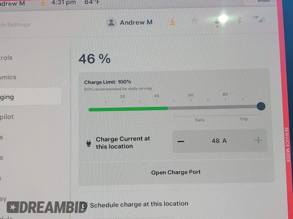 2023 Tesla Model 3 Long Range with VIN 5YJ3E1EB6PF634116, listed as a IAAI auction lot 41814670 with 47,801 mi miles and . Bid and sale history available at DreamBid. Image 18.