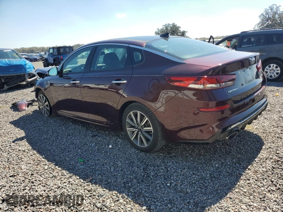 2020 Kia Optima EX Premium with VIN 5XXGU4L10LG440043, listed as a Copart auction lot 46892745 with 36,186 mi miles and Salvage Title. Bid and sale history available at carsss.com. Image 2.