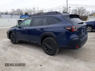 2025 Subaru Outback Onyx z VIN 4S4BTALC3S3141167, wystawiony jako Copart lot #43535255 z przebiegiem 4 073 mil mil oraz Szkoda całkowita • Salvage title. Historia ofert i sprzedaży dostępna na DreamBid. Obrazek 2.