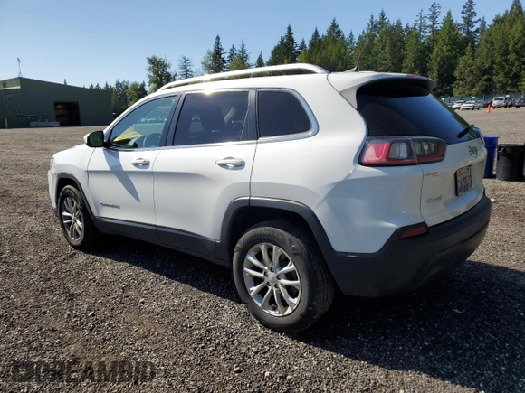 2019 Jeep Cherokee Latitude z VIN 1C4PJMCB3KD175094, wystawiony jako Copart lot #60273225 z przebiegiem 55 449 mil mil oraz Szkoda całkowita • Salvage title. Historia ofert i sprzedaży dostępna na DreamBid. Obrazek 2.