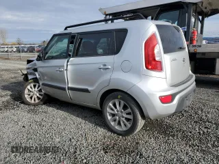 2012 Kia Soul + with VIN KNDJT2A61C7385509, listed as a Copart auction lot 86663864 with 60,091 mi miles and Salvage Title. Bid and sale history available at carsss.com. Image 2.