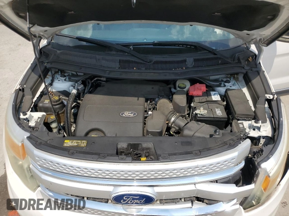 2011 Ford Explorer XLT with VIN 1FMHK7D87BGA59476, listed as a Copart auction lot 50989985 with 125,805 mi miles and Salvage Title. Bid and sale history available at carsss.com. Image 14.