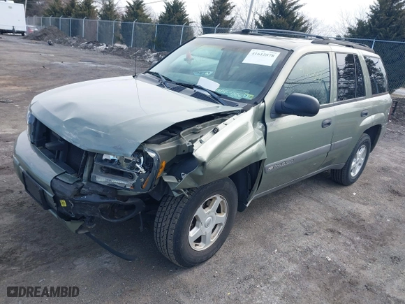 2003 Chevrolet TrailBlazer LS with VIN 1GNDT13S232341699, listed as a IAAI auction lot 41612878 with 198,019 mi miles. Bid and sale history available at carsss.com. Image 17.
