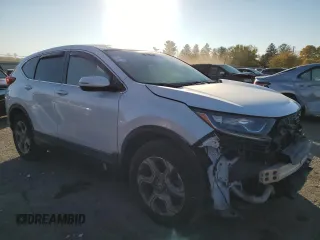 2019 Honda CR-V EX-L with VIN 2HKRW2H8XKH673122, listed as a Copart auction lot 76922444 with 0 mi miles and Salvage Title. Bid and sale history available at carsss.com. Image 4.
