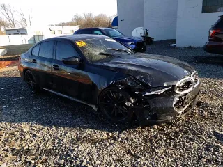 2024 BMW 3 Series M340i xDrive with VIN 3MW49FF00R8E53312, listed as a Copart auction lot 87704185 with 0 mi miles and Salvage Title. Bid and sale history available at carsss.com. Image 14.
