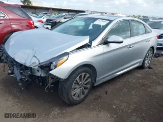 2016 Hyundai Sonata 2.4L Sport with VIN 5NPE34AF8GH430668, listed as a IAAI auction lot 41919880 with 66,176 mi miles. Bid and sale history available at carsss.com. Image 2.