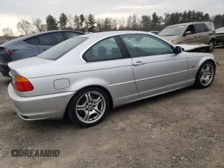 2001 BMW 3 Series 330Ci with VIN WBABN53461JU24684, listed as a Copart auction lot 51159385 with Not Provided miles and Salvage Title. Bid and sale history available at carsss.com. Image 3.