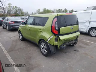 2018 Kia Soul with VIN KNDJN2A25J7907496, listed as a IAAI auction lot 41942467 with 40,275 mi miles. Bid and sale history available at carsss.com. Image 3.