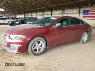 2016 Chevrolet Malibu LS with VIN 1G1ZB5ST2GF253441, listed as a Copart auction lot 51098405 with 119,907 mi miles and Clean Title. Bid and sale history available at DreamBid. Image 1.