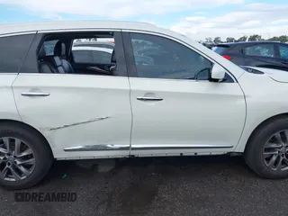 2015 Infiniti QX60 with VIN 5N1AL0MN4FC530895, listed as a IAAI auction lot 41410685 with 89,927 mi miles. Bid and sale history available at carsss.com. Image 13.