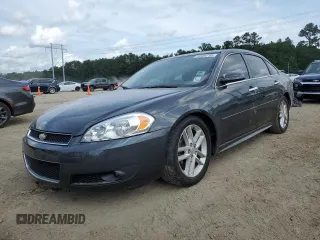 2014 Chevrolet Impala LTZ with VIN 2G1WC5E36E1147252, listed as a Copart auction lot 59480795 with 158,609 mi miles and Salvage title. Bid and sale history available at DreamBid. Image 1.